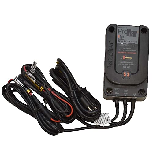 ProMariner Boat Battery Charger 31408 | Dual Bank 8 Amp Recreational