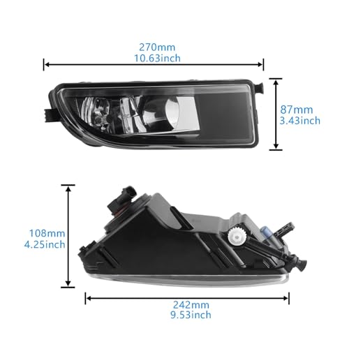 Faro antiniebla e intermitente derecho para VW Beetle 5C1 5C2 modelos 2012 a 2016 4