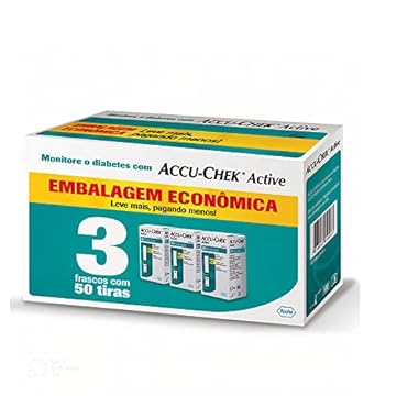Kit 3x50 Accu-Chek Active (150 Tiras Reagentes)