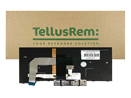 replacement German non-backlit keyboard for Lenovo Thinkpad T470 T480 - Image 2