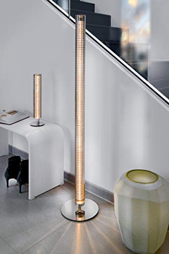 SOMPEX - Lampe à poser colonne chrome SUNNY