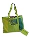 Getagadget Huge See-Thru Mesh Beach Tote Bag One Size Green
