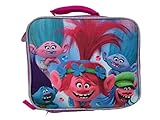 Fast Forward Trolls Dreamworks 9" Lunch Bag - Lunch Box - Poppy's Fun Day, Purple, small