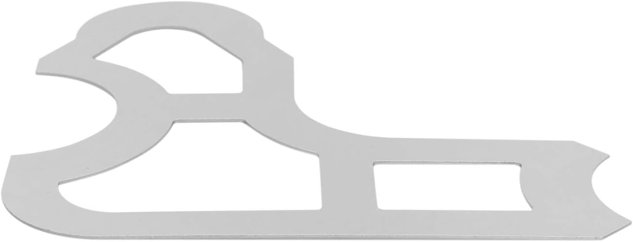 Accusize Industrial Tools 8 Pc Radius Gauge Set 1-1/16'' to 1-1/2'' Gauges without Holder, 3602-5023