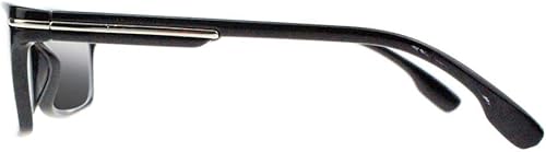 Miniatura 2 de Gafas de lectura multifocal multifocal con marco negro para hombre