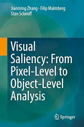 Visual Saliency: From Pixel-Level to Object-Level Analysis 1st ed. 2019 Edition-Wow! eBook
