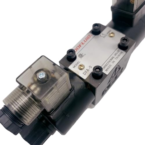 Distributeur à solénoïde hydraulique DFA-02-3C2 à commutation rapide 24V DC - 5