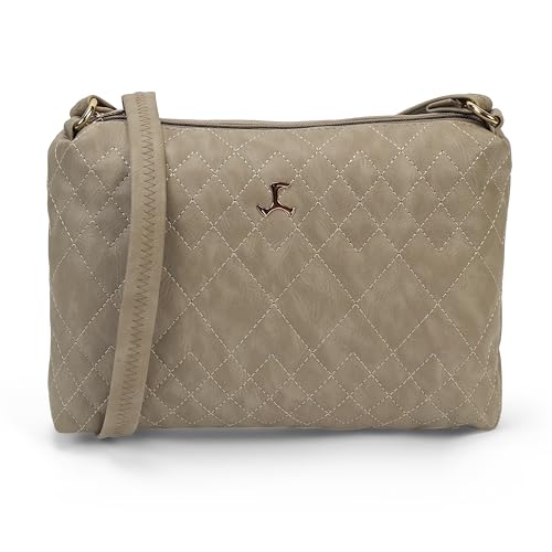 Image of Mochi Women Casual PU Soft Body Zipper closure Quilted Sling Bag