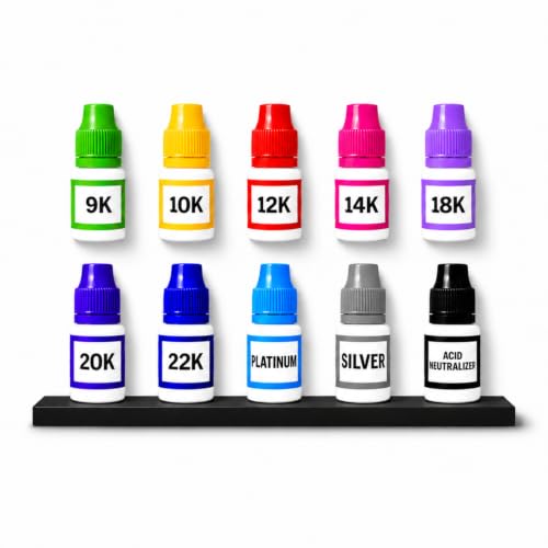 Precious Metal Testing Kit for Gold Silver & Platinum
