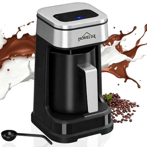HOMELUX Turecki ekspres do kawy, elektryczny, 250 ml, stal nierdzewna