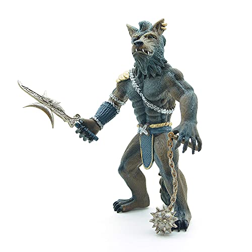 Coyka - Dinosaur Toys - Werewolf Warrior - Action Figure – Brown - 8 Inch #TOP14