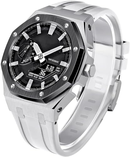 Boîtier GA2100 acier inoxydable de haute qualité avec bracelet