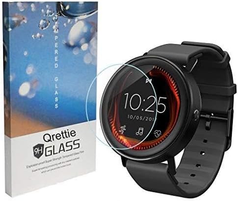3 Pack for Misfit Vapor Screen Protector 9H Hardness Tempered Glass Screen Protectors for Misfit Vapor 2017 Smart Watch Screen Protective Film Anti-Scratch No-Bubble