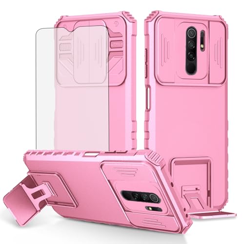 Coque Xiaomi Redmi 9 antichoc robuste rigide souple TPU fin et protège-écran verre trempé