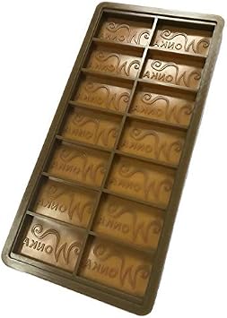WILLY WONKA DIY Chocolate Factory Bar Casting Mold Mould 7.5 x 3.5"