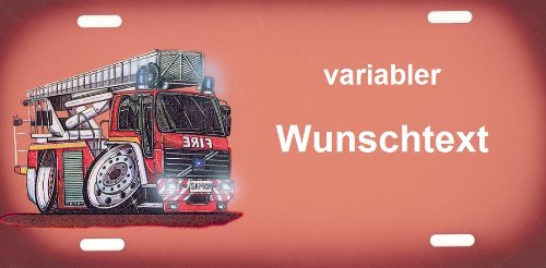 Preisvergleich Produktbild Namensschild Feuerwer