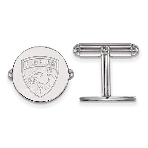 Florida Panthers Cufflinks (Sterling Silver)
