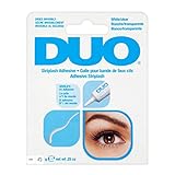 duo wimpernkleber wasserfest ANGENEHMES TRAGEGEFÜHL: Durch die Verträglichkeit des Klebers aus hautfreundlichem Latex mit den Augen, ist ein angenehmes Tragegefühl gegeben. Er ist ebenfalls für Konstaklinstenträger geeignet und tierversuchsfrei.