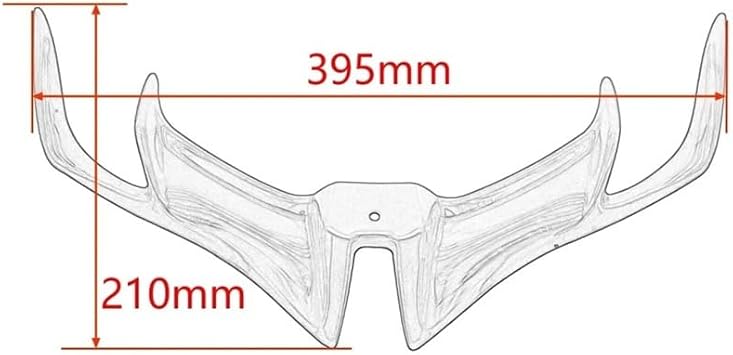Aerodynamic fairings Front Fairing Spoiler For Motorcycles Wingtip Spoiler For GIXXER SF 250 150 155 RS 200 For YZF R15 V3.0 2017-2020