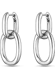  JETTE Damen-Creolen 925er Silber One Size Silber 32013577
