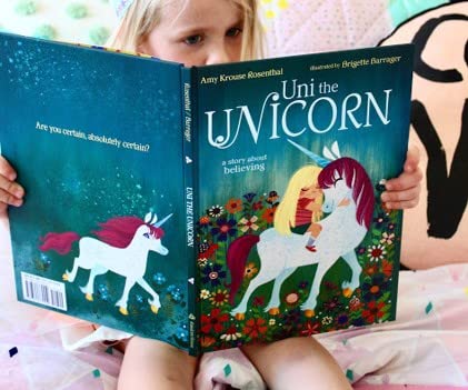 Baby Starters Uni the Unicorn 2-Piece Snug Fit Girls Pajamas (Silky Jersey, Purple Tie-Dye Print)3