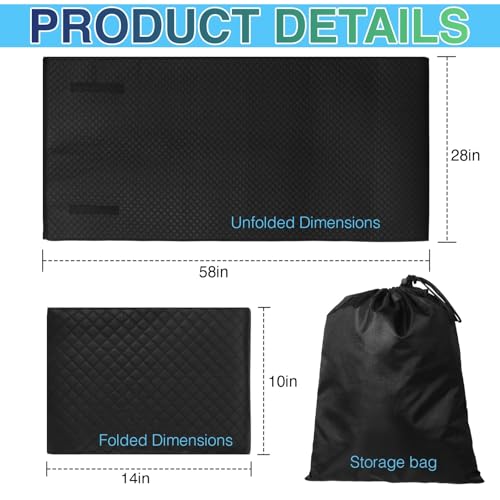 image for QVFHL Rolling Creeper Mat Car Repair 58