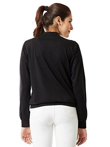 Image of Miss Chase Women's Cotton Full Sleeves Regular Fit Bomber Jacket | 2 Colors
