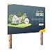 Produktbild HoWar Aluminium Werbeschild im eigenen Design erstellen | Werbung-Schild selber gestalten mit Individuellem Design, Text, Logo und Bild | Werbeschilder schnell selbst erstellt (90x70cm (BxH))