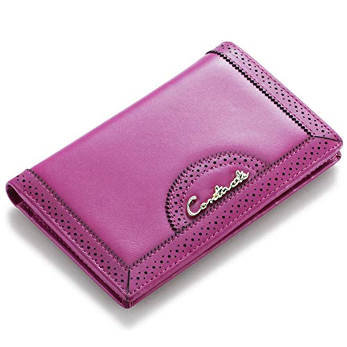 Preisvergleich Produktbild Haoweiwei Geldbörse Hohe Kapazität frauen Brieftasche Mode Handtasche Geldbörse multifunktions Brieftasche MINI Tasche Folding Brieftasche Mädchen Mit Bilderrahmen (Color : Pink, Size : S)