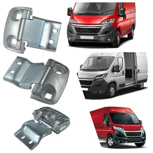 Charnière de porte Fiat Ducato 1388883080 kit acier renforcé - 6