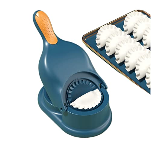 Dumpling Maker Press, 2 In 1 Upgraded Manual Dumpling Skin Maker And Molds For Dumplings Empanadas, Multifunction Kitchen Dumpling Making Tool For Dumpling, Empanadas, Wonton (Blue） #TOP29
