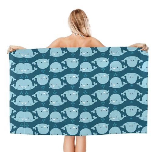 Serviette de bain de luxe durable en microfibre imprimée dessin animé - 3