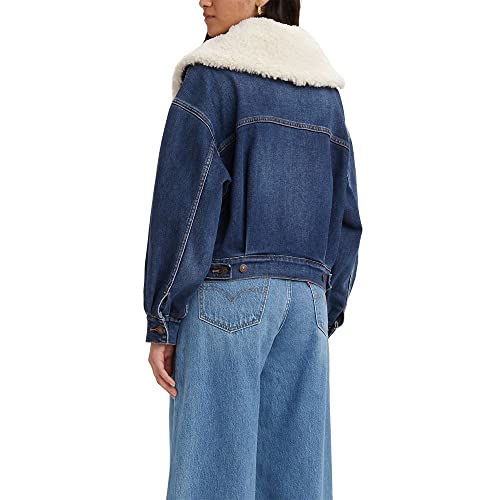 Levi's Women's Premium Warm Baby Bubble Trucker2