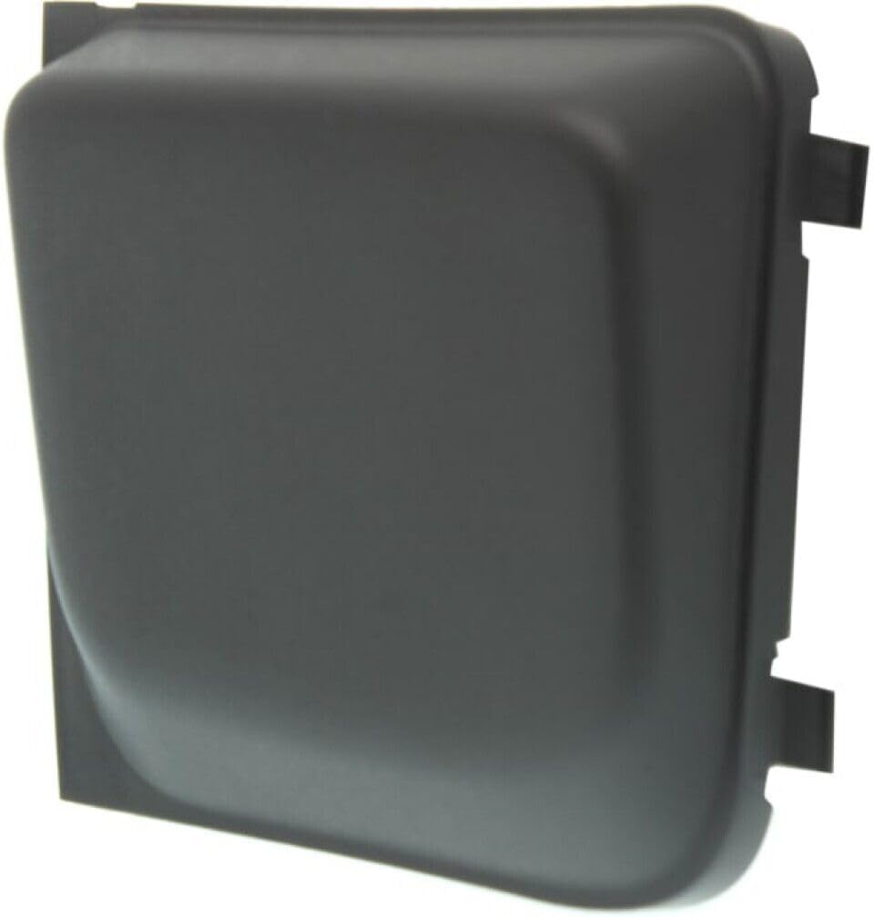 DAT AUTO PARTS Front Driver and Passenger Side Tow Hook Bezel Cover Pair Fits 2015-2018 Jeep Renegade SUV Models, Black Textured Plastic, Replaces CH1038174 CH1039174 5XB58LXHAA