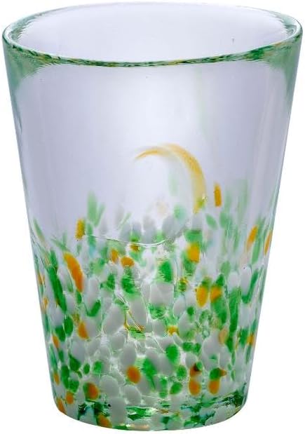 Yamakiikai CRYSTAL Tumbler Green White MC-504