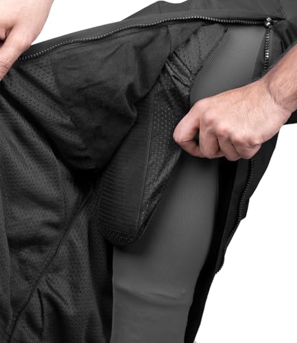 Image of Rynox Advento Pro Pants - Motorcycle Riding Pants | Impact Protection | Abrasion Resistance | Maximum Ventilation - Black, XL