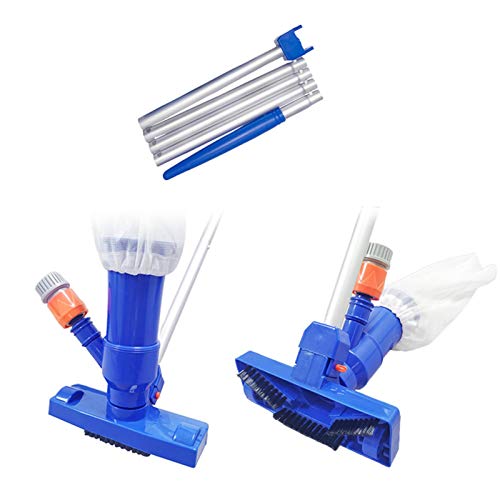 Xianghaoshun Nettoyeur sous-Marin À Jet D'aspirateur De Piscine, Nettoyeur sous-Marin D'aspirateur De Piscine À Jet De Luxe Portable, pour Piscine Hors Terre, Spas, Étangs, Fontaines Cover