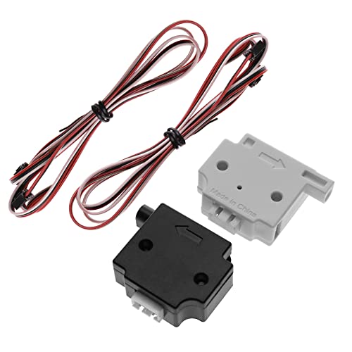 2X Module de Détection de Filament d'imprimante 3D Moniteur de Détection de Pause de Sortie avec Câble de 1 m pour Capteur de Moniteur de Module de...