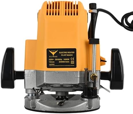 HYCO LABEL FLYMAX FX-RT MAKO 1600W Electric Router, 12mm Wood Trimmer ...