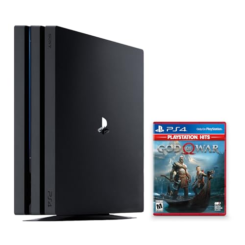 PlayStation 4 Pro 1TB Console (No Controller) with The Last of Us Remastered PS4 Game Disc - PS4 Gaming System (Renewed)