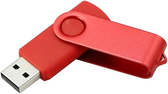 64GB Rotating USB 2.0 Flash Drive USB Flash Drive Pendrive Memorias USB Memory Stick USB Drive USB Flash Disk Thumb Drive U Disk Pen Drive USB Stick Red