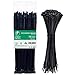 100 Pack of Heavy Duty Premium Cable Ties - 12" Indoor and Outdoor Multi Purpose Industrial Grade Nylon Zip Ties, Ultra Strong, Durable and Heat Resistant Tie Wraps