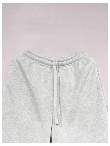 Verdusa Women's Wide Leg Baggy Sweatpants Y2K Streetwear Loose Long Pants with Pockets4