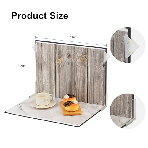Meking 9Pcs 18Patterns Small Product Photography Backdrop Kit Photo Backdrop Board thumb #4