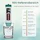 PlayDen PH Messgerät Wasser, PH/TDS/EC/Salzgehalt/Thermometer 5 in 1 pH Wert Messgerät mit LCD-Display, Automatischer Temperatur Kompensations pH Pool Tester, Hochpräziser Trinkwasser Wassertester