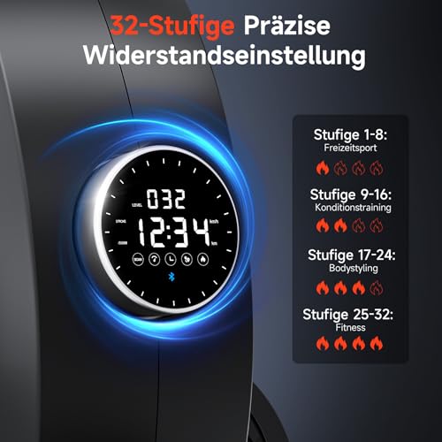 [2026 Neu] Wenoker leises Magnet-Rudergerät für Zuhause – 32 Stufen – Ansicht 3