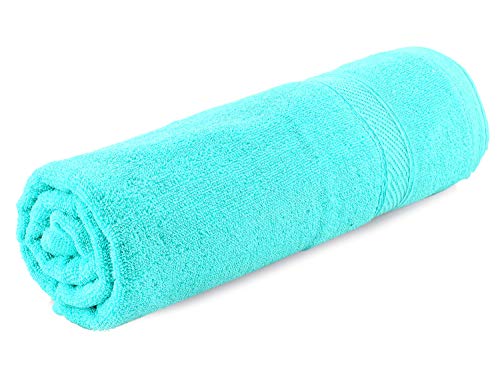 Image of Kuber Industries Cotton Bath Towel 30 inchx60 inch (Sea Green, 3 Pieces Full Size) CTKTC33283
