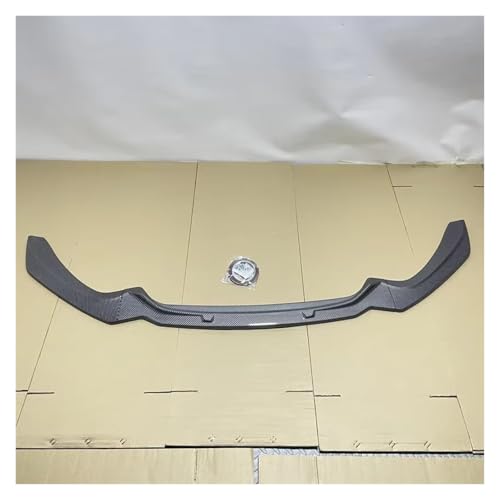Lèvre De Pare-Chocs Avant pour BMW Série 1 F20 F21 118i 120i M135i M140i LCI 2015-2019 M-Pack Voiture Pare-Chocs Avant Lame Diffuseur Kit Carrosserie Spoiler Becquets Avant(Carbon Look)