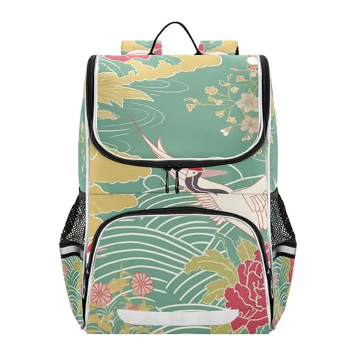 Mochila de viaje de grulla clásica ideal para excursiones escolares y escapadas de fin de semana