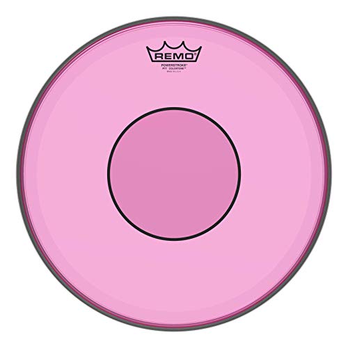 REMO レモ ドラムヘッド ColorTone 14" パワーストローク 77#ピンク P7-314